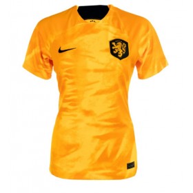 Damen Fußballbekleidung Niederlande Heimtrikot WM 2022 Kurzarm